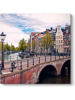 Tabloshop Amsterdam Köprü Kanal Tablosu