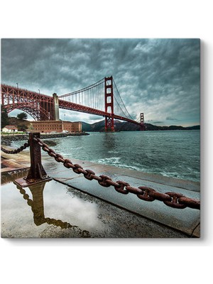 Tabloshop Hdr Golden Gate Tablosu