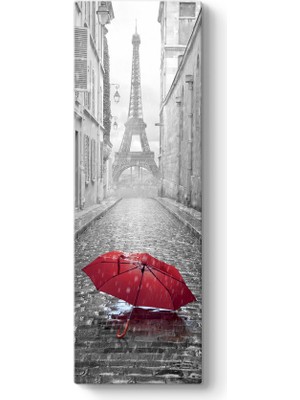 Tabloshop Dikey Kırmızı Şemsiye Tablosu