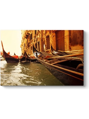 Tabloshop Gondol Venedik Tablosu