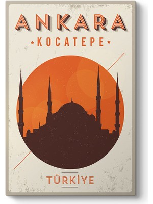 Tabloshop Ankara Kocatepe Cami Tablosu
