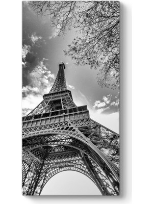 Tabloshop Eyfel Kulesi Siyah Beyaz Tablo