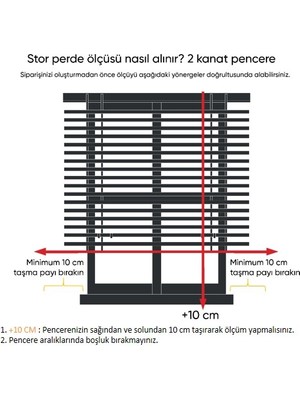 Perdestan Düz Model Stor Perde PRS0810