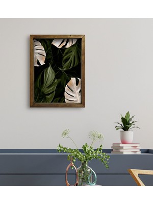 Bk Gift Otel Odası Konseptli Doğal Masif Ahşap Çerçeveli Tablo 45 x 65 cm - 120