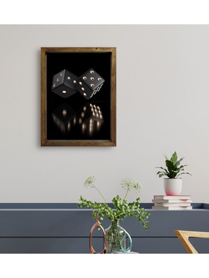 Bk Gift Otel Odası Konseptli Doğal Masif Ahşap Çerçeveli Tablo 45 x 65 cm - 9