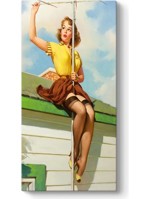 Tabloshop Pin Up Wind Rose Tablosu