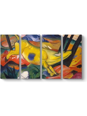 Tabloshop Franz Marc - The Yellow Cow Tablosu