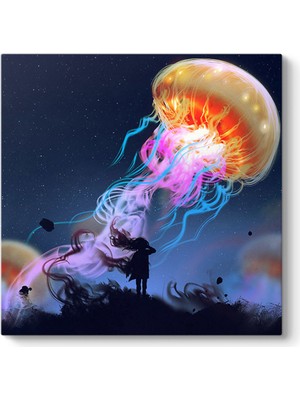 Tabloshop Renkli Deniz Anası Tablosu