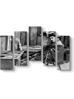 Tabloshop Charlie Chaplin ve Soba Tablosu