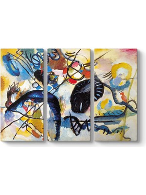 Tabloshop Wassily Kandinsky - Mostra Vercelli Tablosu