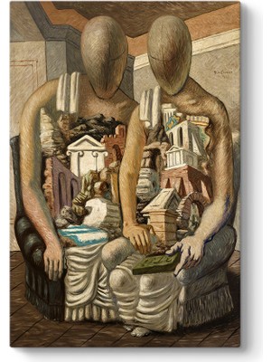 Tabloshop Giorgio De Chirico - Arkeologlar Tablosu