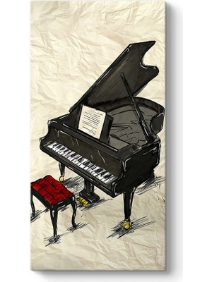 Tabloshop Piano Dekoratif Tablo