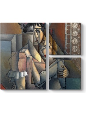 Tabloshop Jean Metzinger - Femme A La Fenetre Tablosu