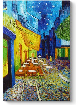 Tabloshop Vincent Van Gogh - Terrasse De Cafe Tablosu