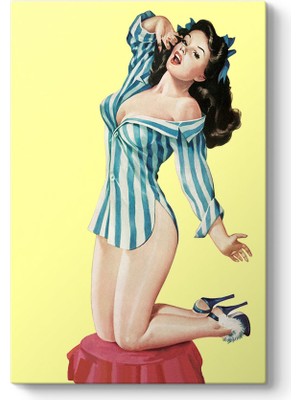 Tabloshop Pin Up Girl Yawn Tablosu