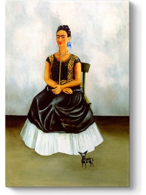 Tabloshop Frida Kahlo - Itzcuintli Dog With Me Tablosu