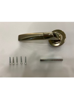 Altın Çelik Kapı Açma Kolu (Sol Basar)