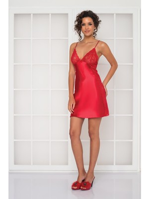 Pierre Cardin  Saten Dantelli Gecelik  - 624