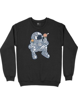 Cix Dondurmalı Astronot Sweatshirt