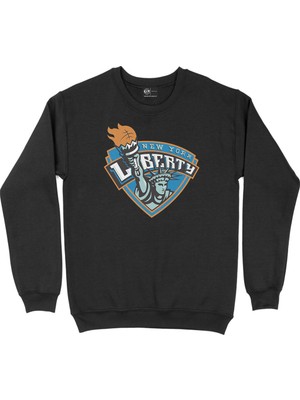 Cix Brooklyn Nets Siyah Sweatshirt