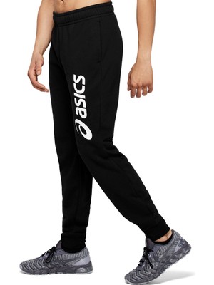 Asics Asics BIG LOGO SWEAT PANT M Siyah Beyaz Eşofman altı-2031A977-005