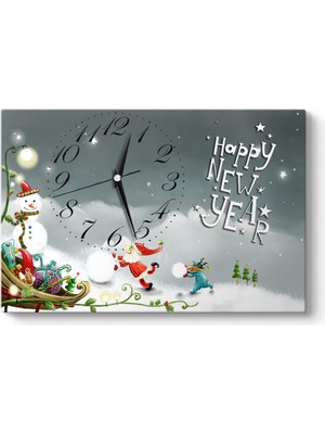 Tabloshop Happy New Year Tablo Saat