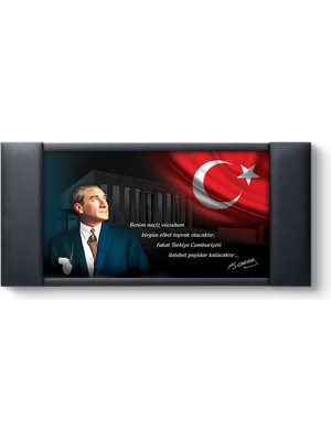 Tabloshop Atatürk Portresi Makam Panosu