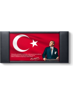 Tabloshop Atatürk Resimli Makam Panosu