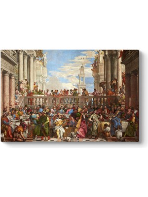 Tabloshop Paolo Veronese - Kana'da Düğün Tablosu