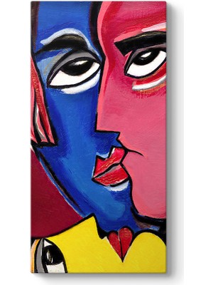 Tabloshop Colored Faces Tablosu