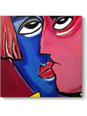Tabloshop Colored Faces Tablosu