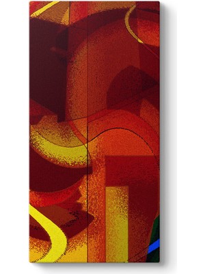 Tabloshop Kırmızı Soyut Tablo