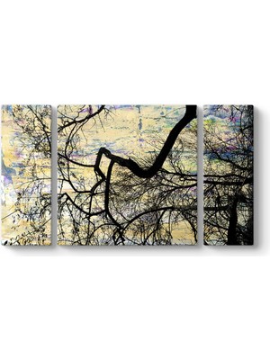 Tabloshop Sanatsal Ağaç Dalları Tablosu