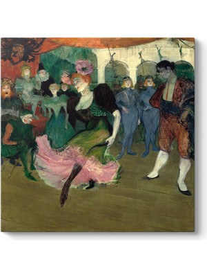 Tabloshop Henri De Toulouse-Lautrec - Marcelle Lender Dancing Tablosu