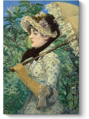 Tabloshop Edouard Manet - Jeanne Ilkbahar Kanvas Tablo