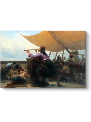 Tabloshop Niels Simonsen - Türk Denizci Kanvas Tablo