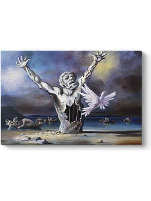Tabloshop Wolfgang Lettl - Haykırış Kanvas Tablo