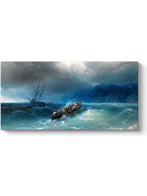 Tabloshop Ivan Aivazovsky - Karadeniz Üzerinde Fırtına Tablosu