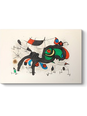 Tabloshop Joan Miro - Le Belier Fleuri Kanvas Tablo