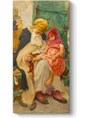 Tabloshop Frederick Arthur Bridgman - Terlik Tablosu