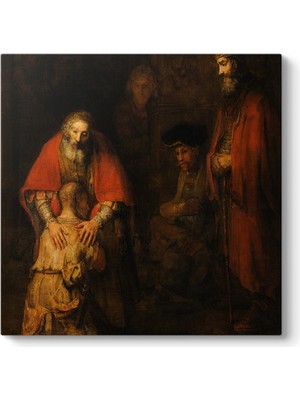 Tabloshop Rembrandt - Savurgan Oğul'un Dönüşü Tablosu