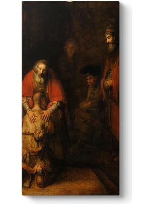 Tabloshop Rembrandt - Savurgan Oğul'un Dönüşü Tablosu