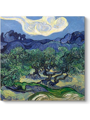 Tabloshop Vincent Van Gogh - Zeytin Ağaçları Tablosu