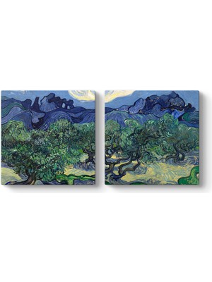 Tabloshop Vincent Van Gogh - Zeytin Ağaçları Tablosu