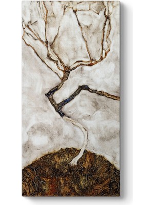 Tabloshop Egon Schiele - Sonbaharda Küçük Ağaç Tablosu