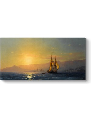 Tabloshop Ivan Ayvazovski - Denizde Gün Batımı Tablosu