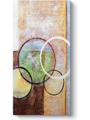 Tabloshop Soyut Çemberler Tablo