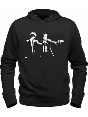 Alfa Tshirt Pulp Fiction Kapşonlu Çocuk Sweatshirt