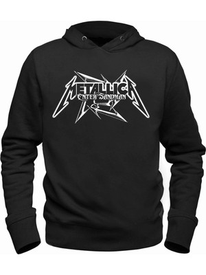 Alfa Tshirt Metallica Kapşonlu Çocuk Sweatshirt