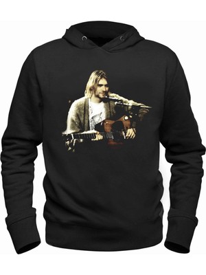 Alfa Tshirt Nirvana Siyah Çocuk Sweatshirt